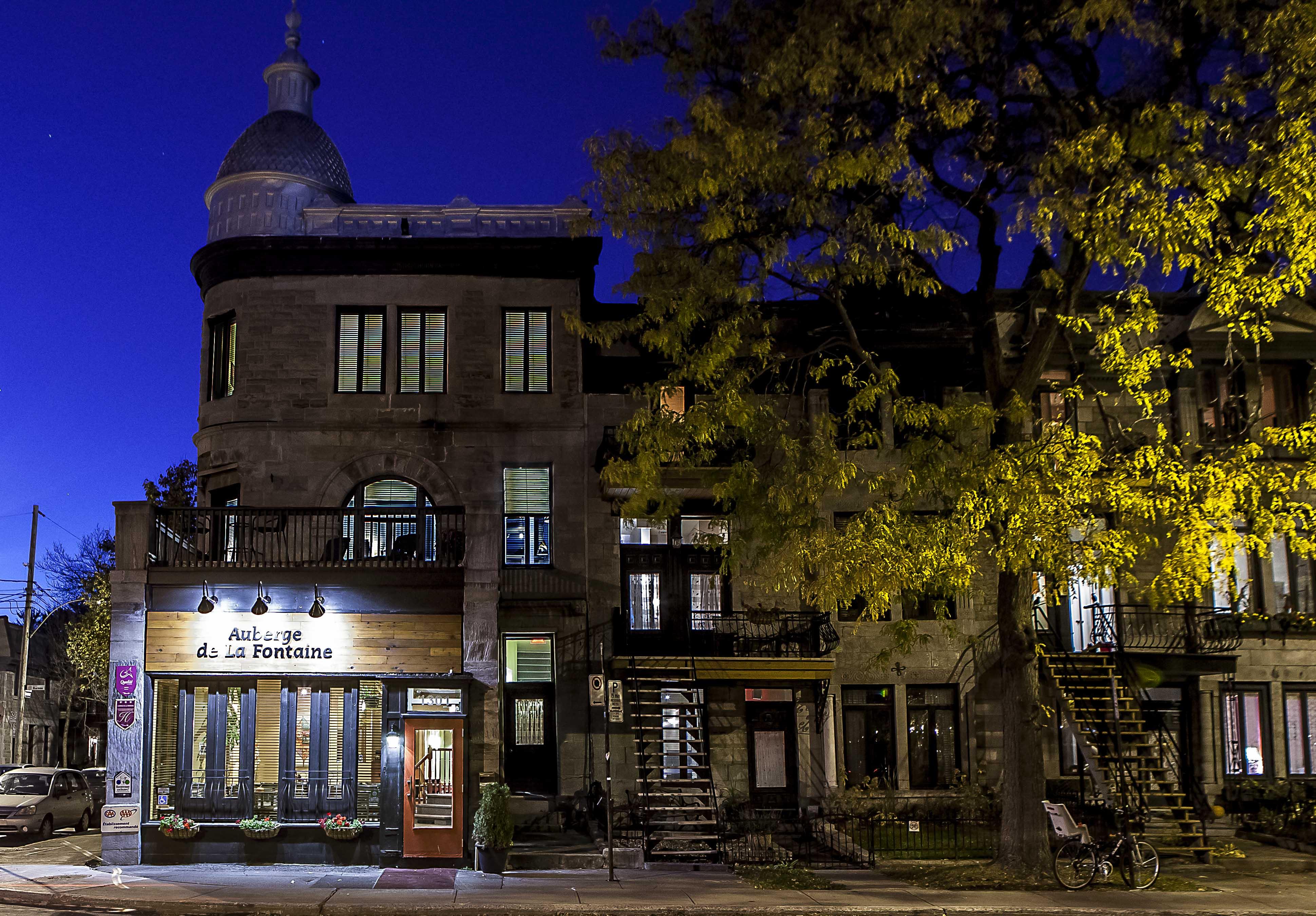 Auberge De La Fontaine Montréal Kültér fotó