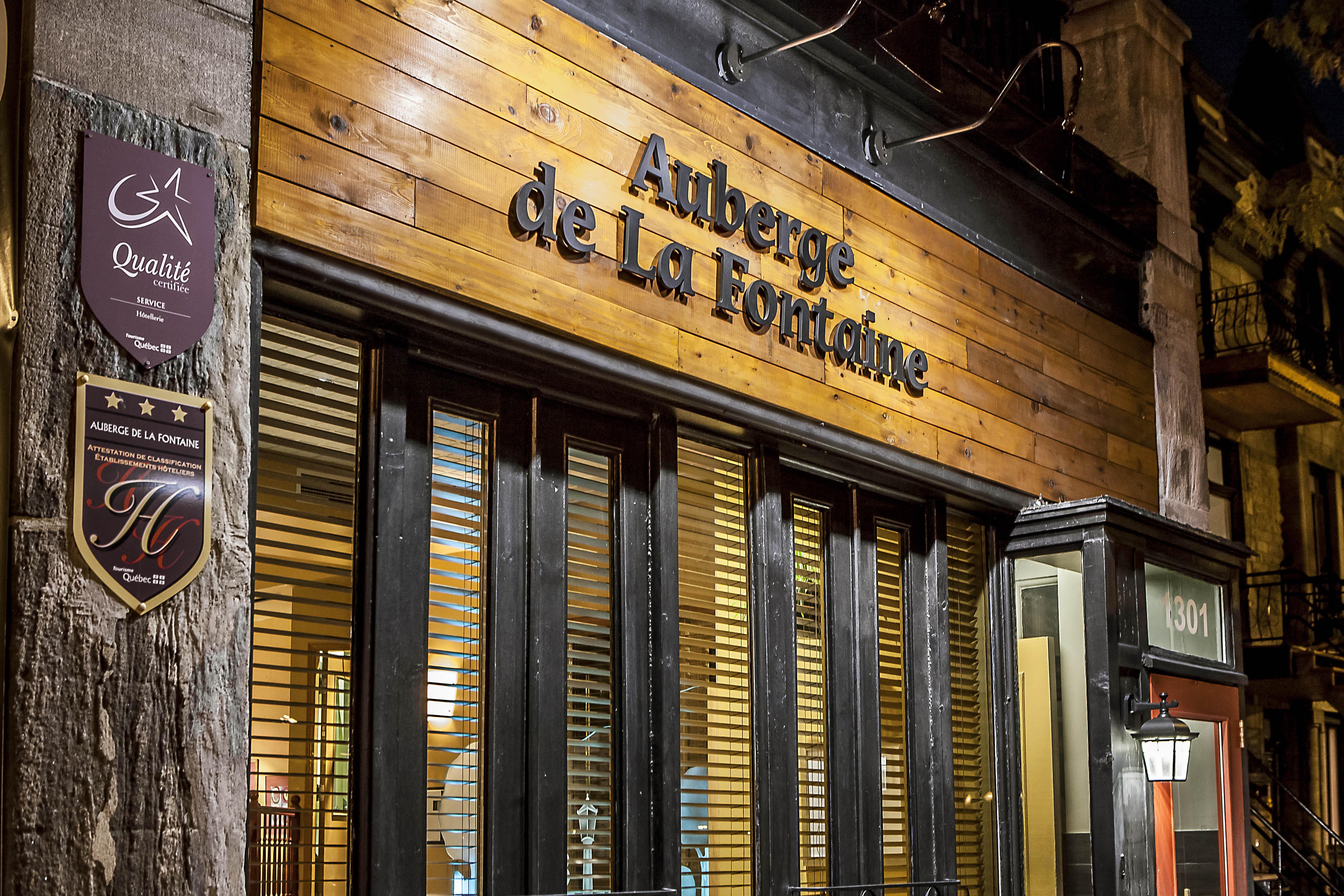 Auberge De La Fontaine Montréal Kültér fotó