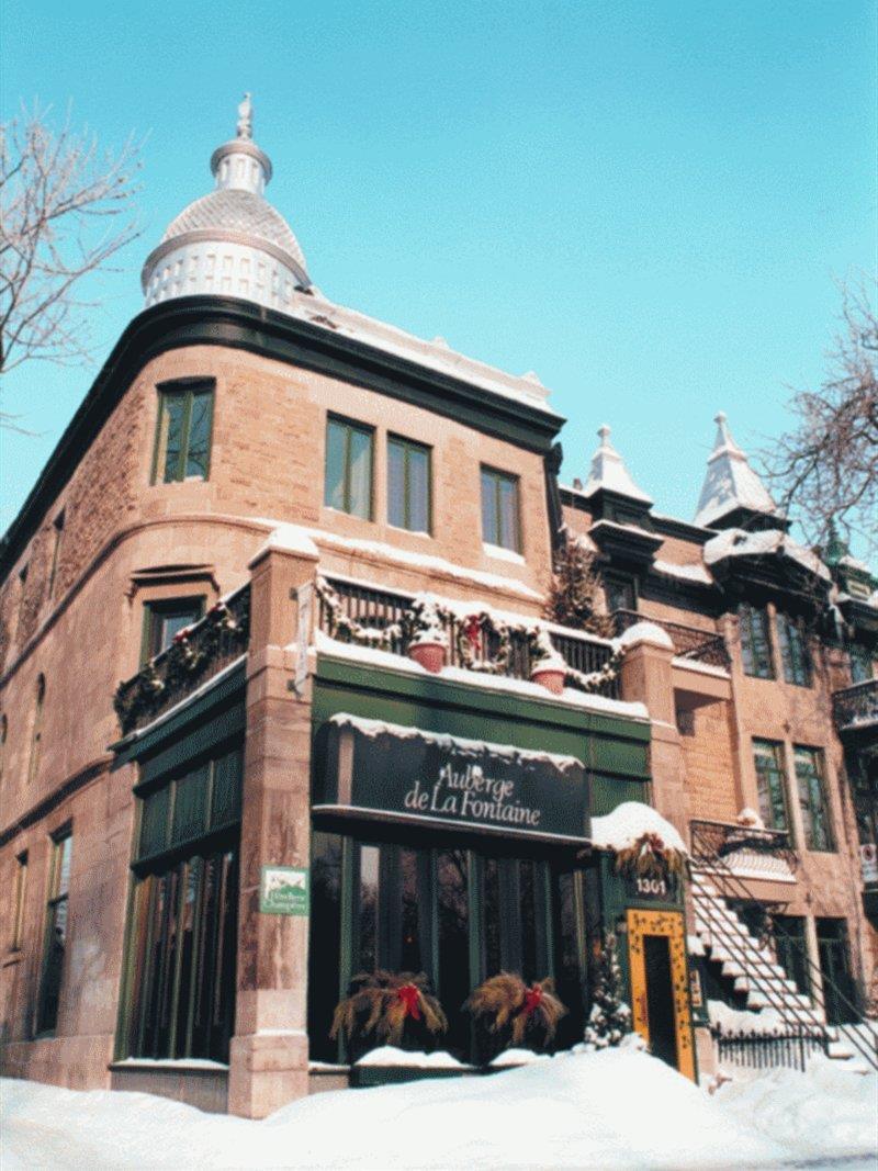 Auberge De La Fontaine Montréal Kültér fotó